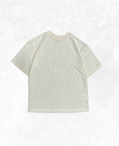 CORRIOSO CREAM WIHTE ESSENTIAL T-SHIRT OVERSIZE